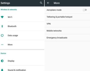 How to distribute Internet from Android and iPhone 