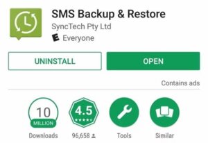 SMS Backup & Restore