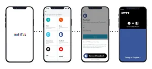 Ifttt application for smart watche