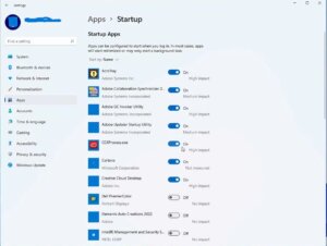 How to set up startup in Windows 10