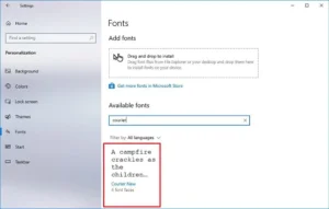 How to change font on PC and laptop