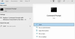 All commands for the Windows 10 command line