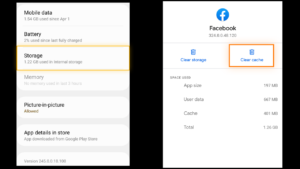 How to clear cache on Android and iOS