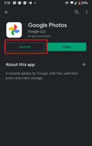 How to update an application on Android 