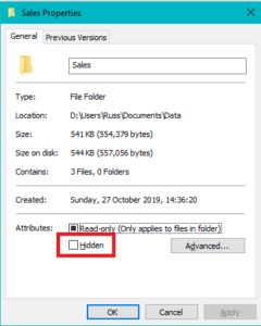 How to Create a Hidden and Invisible Folder in Windows 