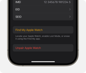 How to Unpair Apple Watch